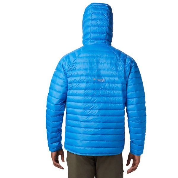 Bundy Columbia Alpha Trailove S Kapucňou Down Panske Modre Modre | SK-TWL-092145