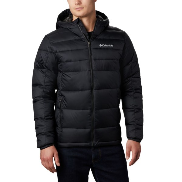 Bundy Columbia Buck Butte Insulated S Kapucňou Panske Čierne | SK-QPU-172389