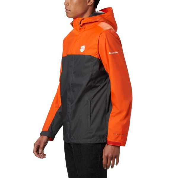 Bundy Columbia Collegiate Glennaker Storm - Clemson Panske Oranžové Tmavo Siva | SK-CPF-529748