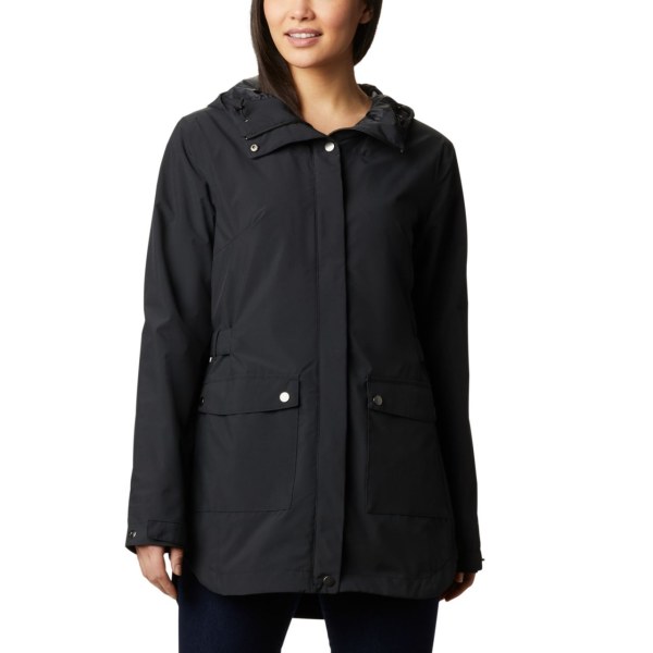 Bundy Columbia Here And There Trench Damske Čierne | SK-YFZ-073296