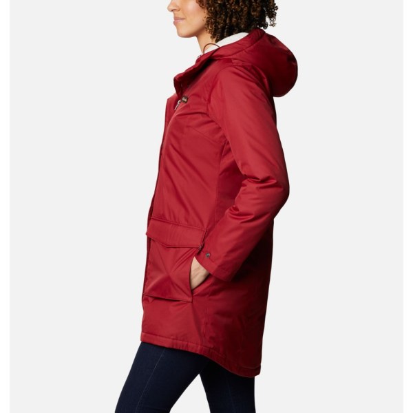 Bundy Columbia Mountain City Long Damske Červené | SK-XIH-106254