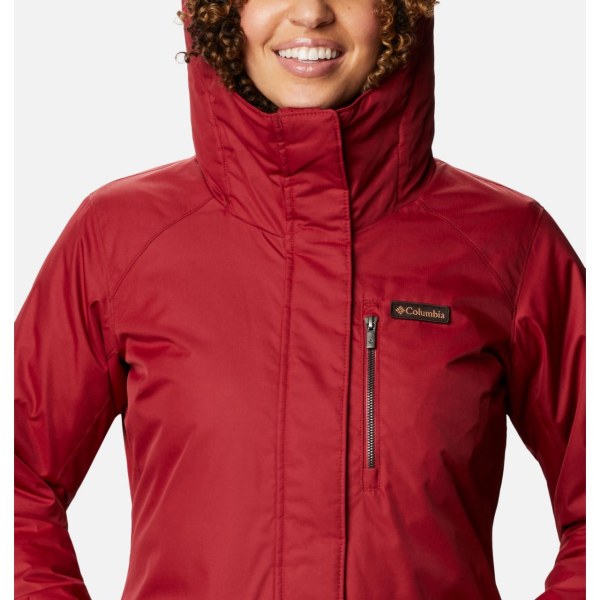Bundy Columbia Mountain City Long Damske Červené | SK-XIH-106254