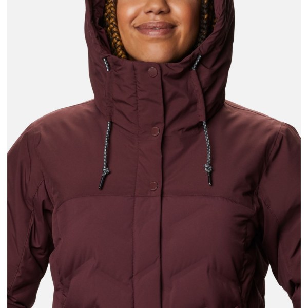 Bundy Columbia Mountain Croo Long Down Damske Bordove | SK-QGR-345910