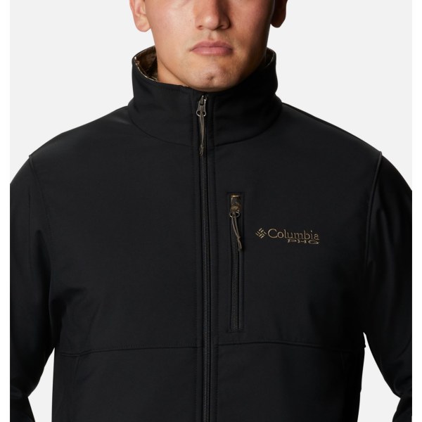 Bundy Columbia PHG Ascender Softshell Panske Čierne | SK-QON-206197