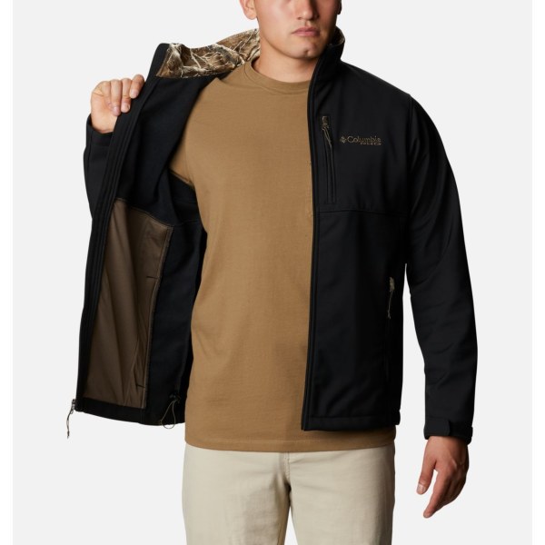Bundy Columbia PHG Ascender Softshell Panske Čierne | SK-QON-206197