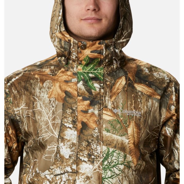 Bundy Columbia PHG Camo Rain Panske Hnede | SK-ZHJ-609521