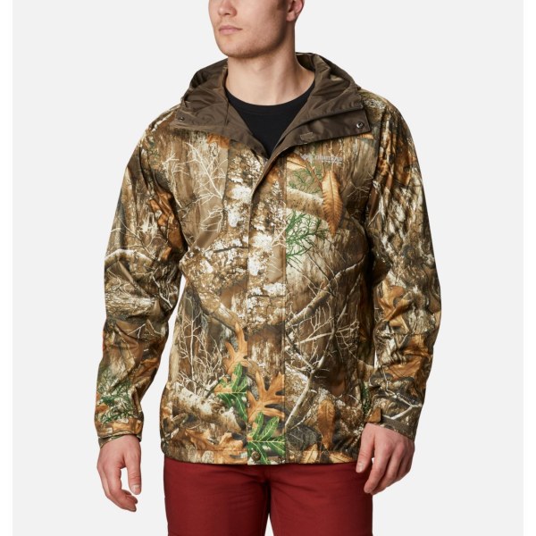 Bundy Columbia PHG Camo Rain Panske Hnede | SK-ZHJ-609521