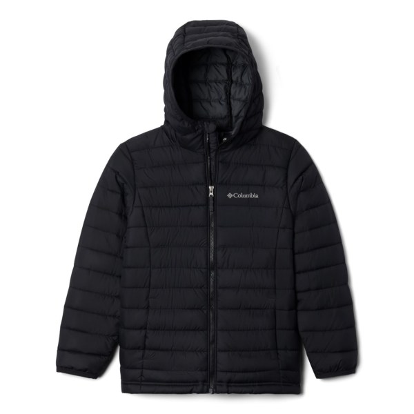 Bundy Columbia Powder Lite S Kapucňou Chlapcenske Čierne | SK-KWQ-476308