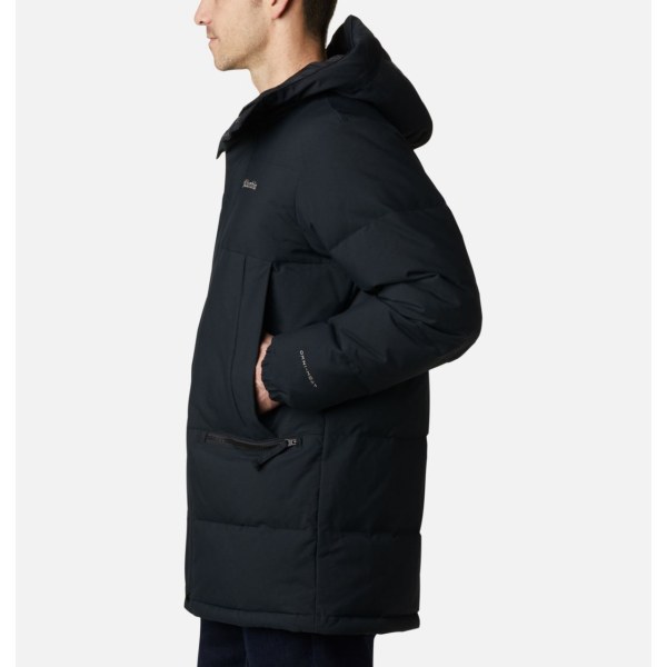 Bundy Columbia Rockfall Down Parka Panske Čierne | SK-AGC-376805