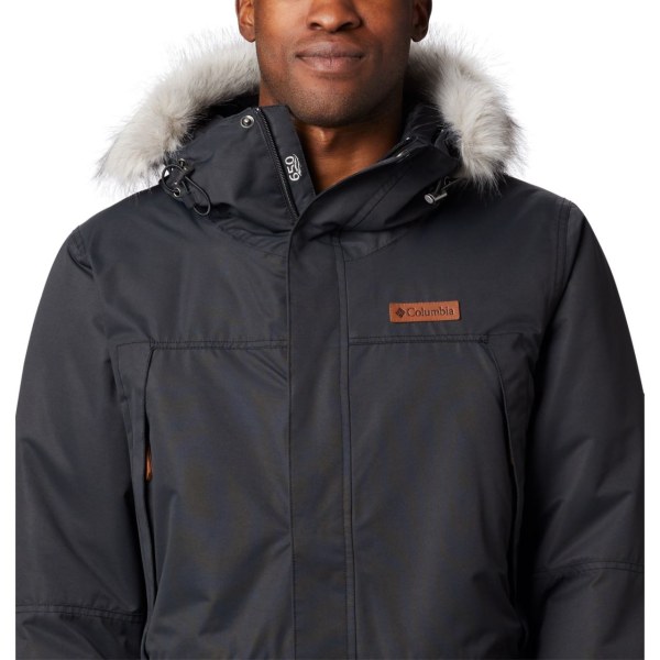 Bundy Columbia South Canyon Long Down Parka Panske Čierne | SK-VNW-351048