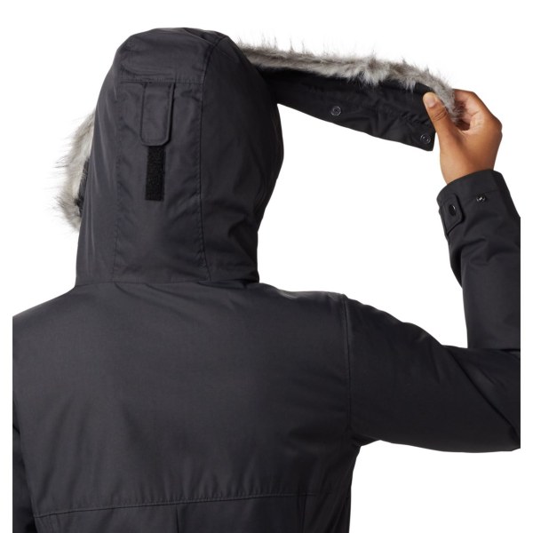 Bundy Columbia Suttle Mountain Long Insulated Damske Čierne | SK-UVS-581269