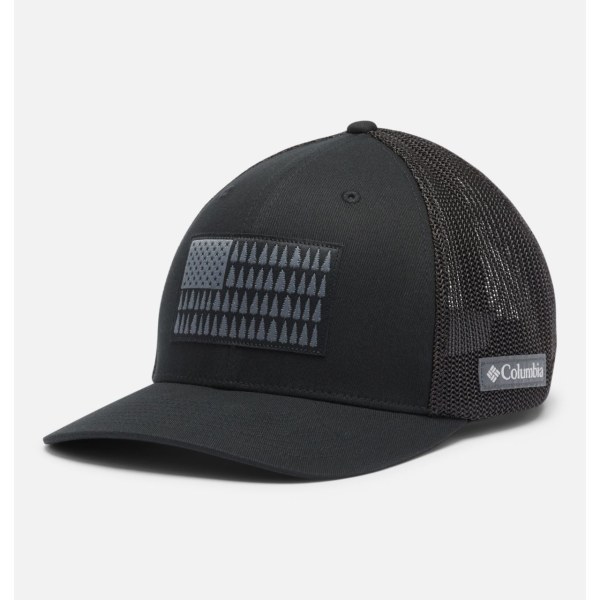 Caps Columbia Mesh Tree Flag Ball Panske Čierne | SK-JPC-390172
