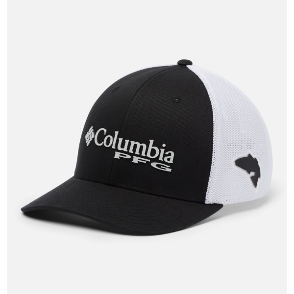 Caps Columbia PFG Mesh Ball Panske Čierne | SK-YXN-257863
