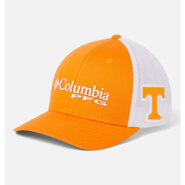 Caps Columbia PFG Mesh Ball - Tennessee Damske Oranžové Biele | SK-KHW-589401