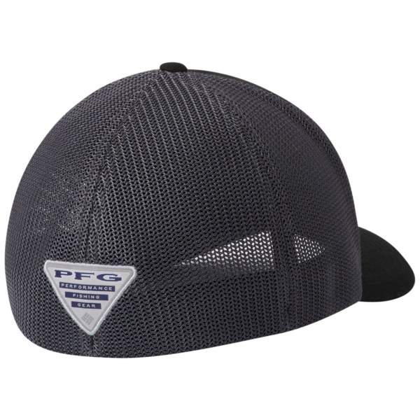 Caps Columbia PFG Mesh Fish Flag Ball Damske Čierne Tmavo Siva | SK-YQR-382951