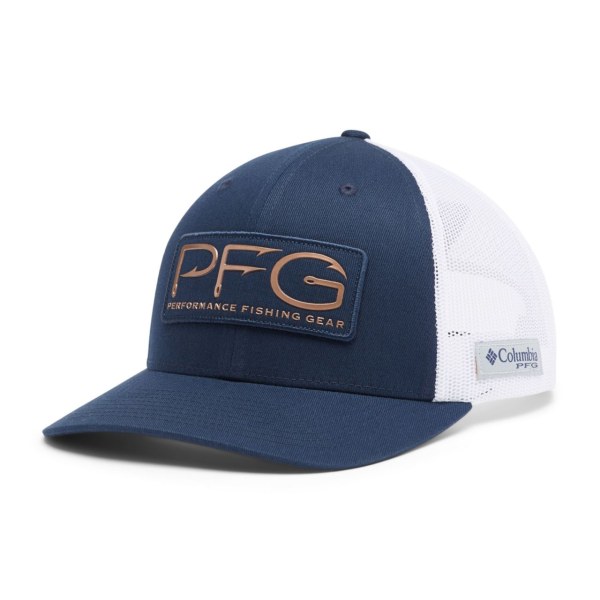 Caps Columbia PFG Mesh Snap Back Ball Damske Námornícka Modrá Ruzove Zlate | SK-ILT-524976