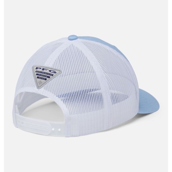 Caps Columbia PFG Mesh Snap Back Fish Flag Ball Panske Biele | SK-ZRM-063179