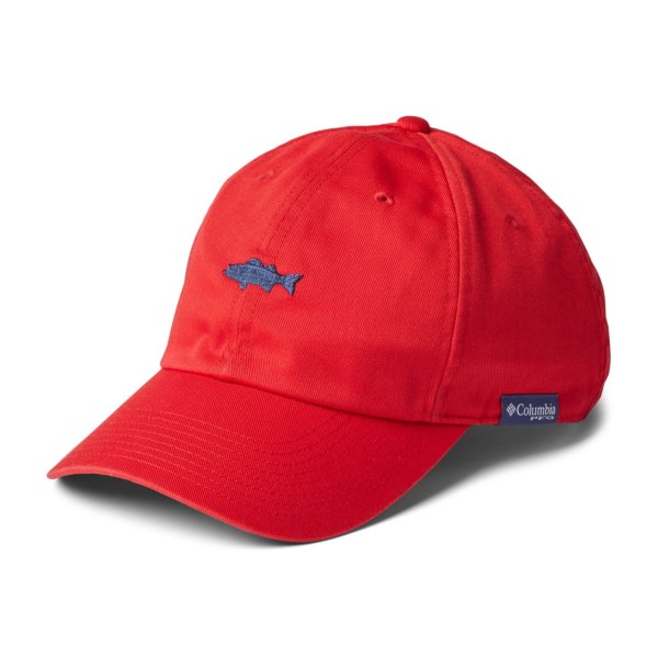 Caps Columbia PFG Permit Ball Damske Červené Tmavo Siva | SK-KBX-473685