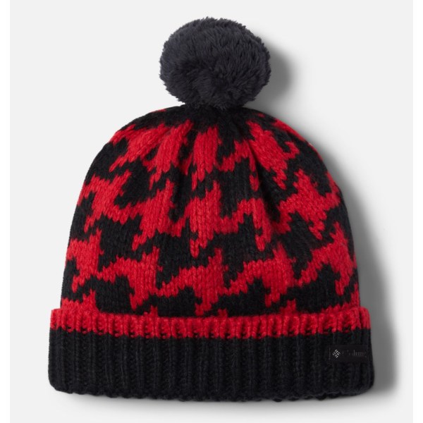Ciapky Columbia Fawn Hike Pom Pom Dievcenske Červené Čierne | SK-OCF-419250
