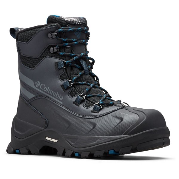 Cizmy Columbia Bugaboot Plus IV Omni-Heat Siroke Topanky Panske Čierne Červené Modre | SK-ANB-285391