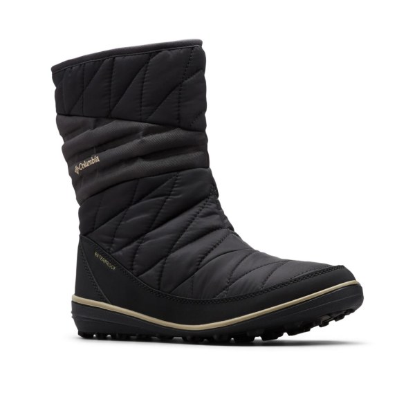 Cizmy Columbia Heavenly Slip II Omni-Heat Damske Čierne Strieborne Olivovo Zelená | SK-WYJ-065293