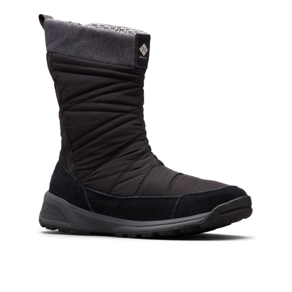 Cizmy Columbia Meadows Slip-On Omni-Heat 3D Damske Čierne Tmavo Siva | SK-DRX-175368