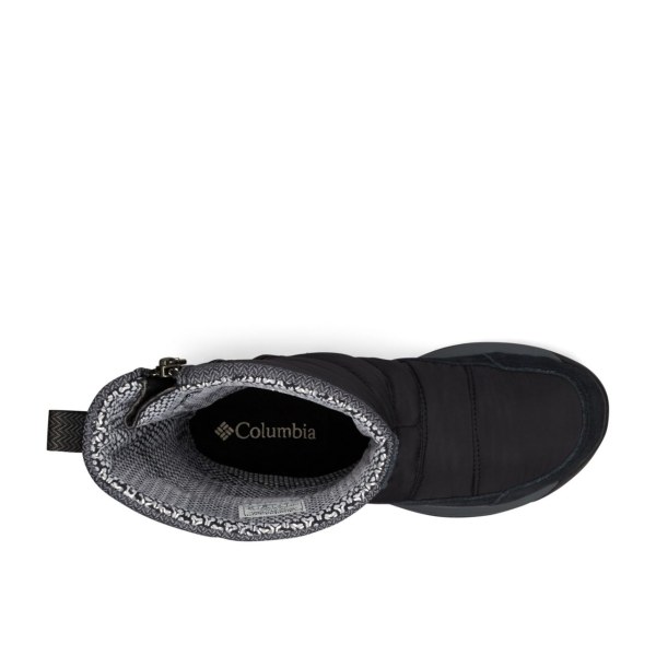 Cizmy Columbia Meadows Slip-On Omni-Heat 3D Damske Čierne Tmavo Siva | SK-DRX-175368