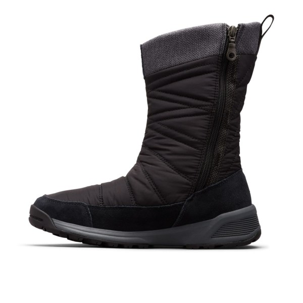 Cizmy Columbia Meadows Slip-On Omni-Heat 3D Damske Čierne Tmavo Siva | SK-DRX-175368