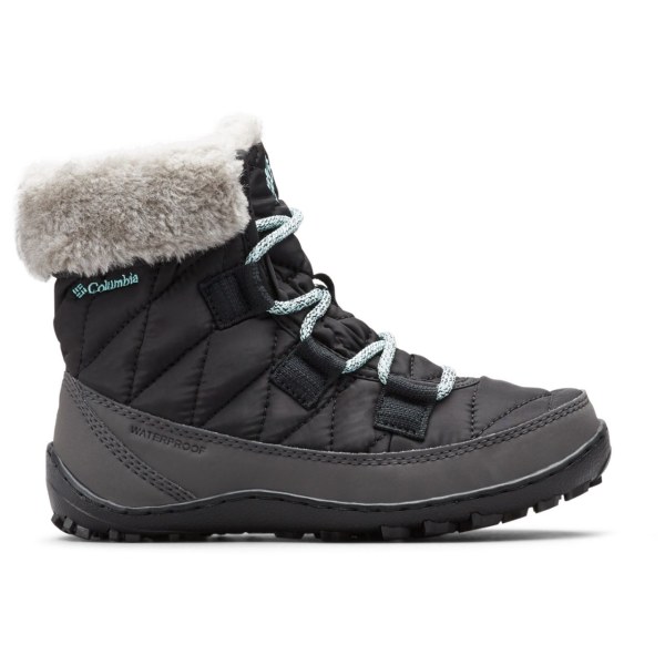 Cizmy Columbia Minx Shorty Omni-Heat Nepremokave Dievcenske Čierne | SK-KAS-465203