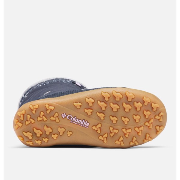 Cizmy Columbia Minx Stredne III Print Nepremokave Omni-Heat Dievcenske Modre | SK-OLR-312057