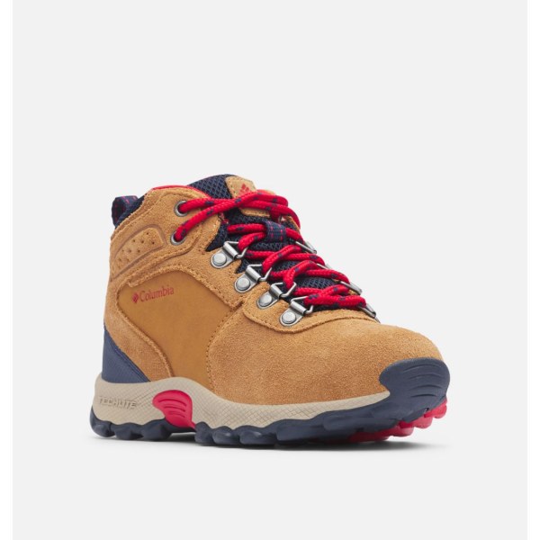 Cizmy Columbia Newton Ridge Semisove Dievcenske Modre Červené | SK-YGM-956841