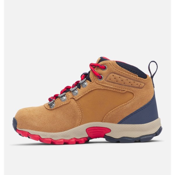Cizmy Columbia Newton Ridge Semisove Dievcenske Modre Červené | SK-YGM-956841