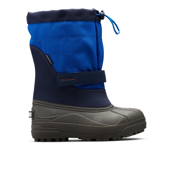 Cizmy Columbia Powderbug Plus II Snow Chlapcenske Námornícka Modrá Červené | SK-UCY-287940