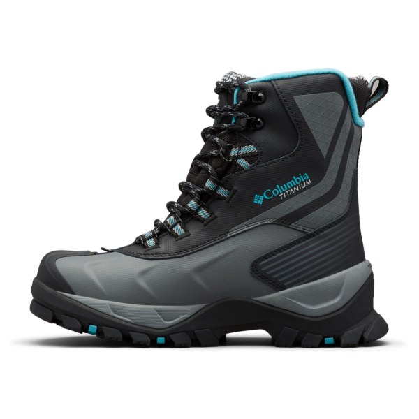 Cizmy Columbia Powderhouse Titanium Omni-Heat 3D OutDry Damske Čierne | SK-KXC-036417