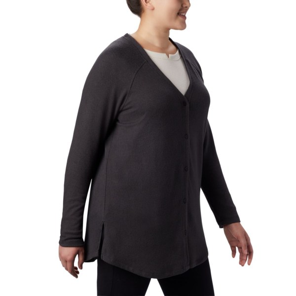 Kardigán Columbia By the Hearth Plus Size Damske Čierne | SK-RKH-451906