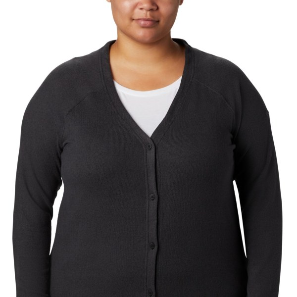 Kardigán Columbia By the Hearth Plus Size Damske Čierne | SK-RKH-451906