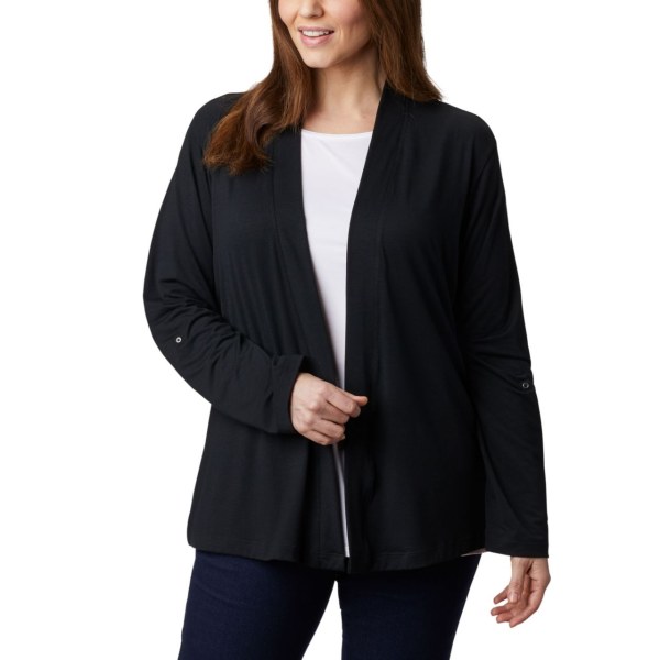 Kardigán Columbia Essential Elements Plus Size Damske Čierne | SK-RBU-945172