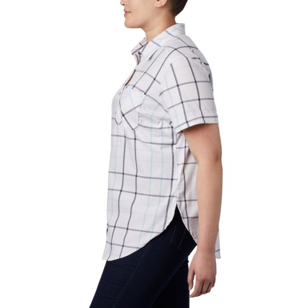 Kosele Columbia Anytime Bežná Stretch Kratke Sleeve Plus Size Damske Modre Viacfarebný | SK-IVP-047325