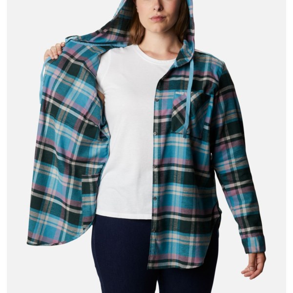 Kosele Columbia Anytime Stretch S Kapucňou Long Sleeve Plus Size Damske Viacfarebný | SK-PZI-210567