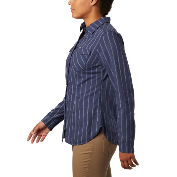Kosele Columbia Camp Henry II Long Sleeve Damske Námornícka Modrá | SK-UWT-487902