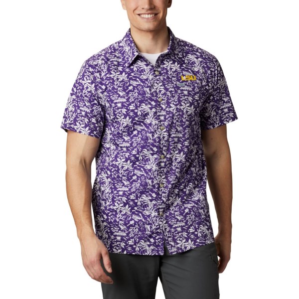 Kosele Columbia Collegiate PFG Super Slack Tide - LSU Panske Nachový | SK-MAW-124569