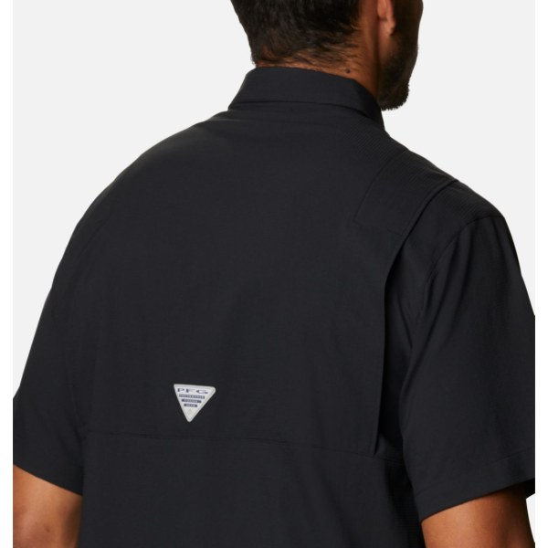 Kosele Columbia Collegiate PFG Tamiami Kratke Sleeve - Virginia Tech Panske Čierne | SK-DWA-472910