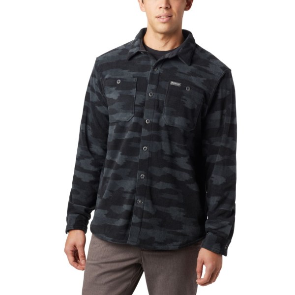 Kosele Columbia Flare Gun Fleece Over Panske Čierne Maskacove | SK-AZS-478396