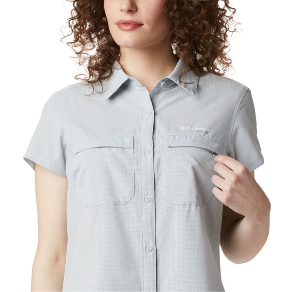 Kosele Columbia Irico Kratke Sleeve Damske Siva | SK-PCQ-085749
