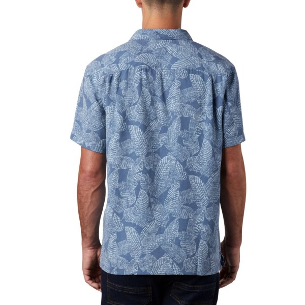 Kosele Columbia Lakeside Trailove Kratke Sleeve Big Panske Modre | SK-FEZ-803459