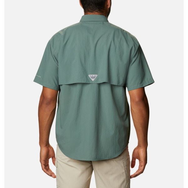 Kosele Columbia PFG Bahama II Kratke Sleeve Vysoke Panske Zelene | SK-MOZ-240378