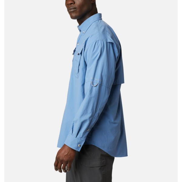 Kosele Columbia PFG Bahama II Long Sleeve Big Panske Modre | SK-CPO-608492