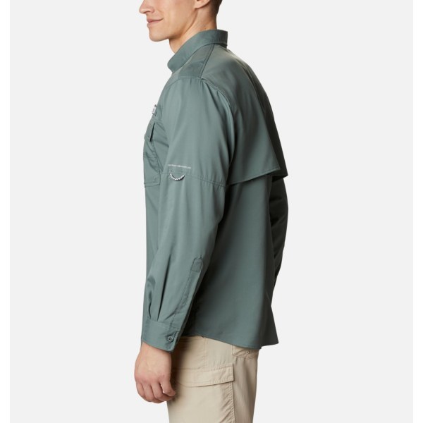 Kosele Columbia PFG Blood and Guts III Long Sleeve Woven Vysoke Panske Zelene | SK-BTR-409785