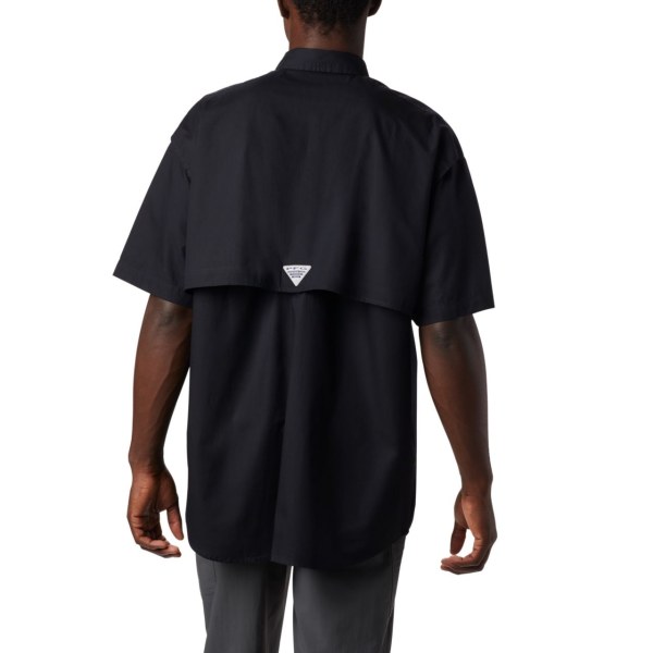 Kosele Columbia PFG Bonehead Kratke Sleeve Vysoke Panske Čierne | SK-COT-371840