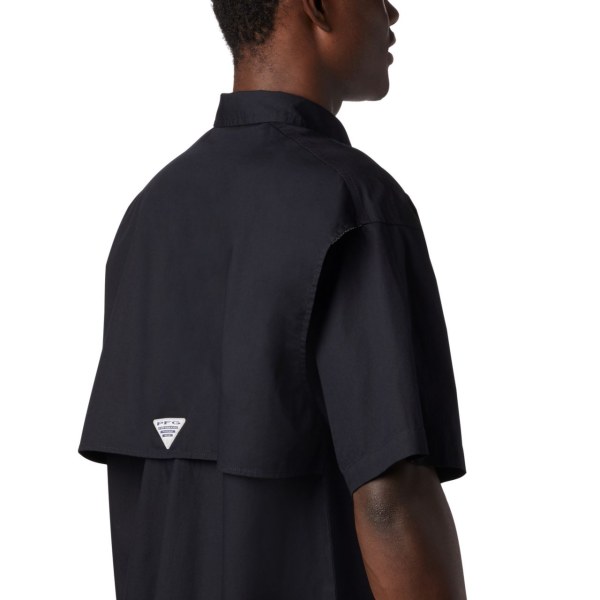 Kosele Columbia PFG Bonehead Kratke Sleeve Panske Čierne | SK-MIC-840692